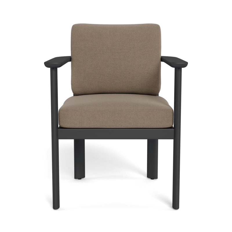 Newport Aluminum Barrel Dining Chair