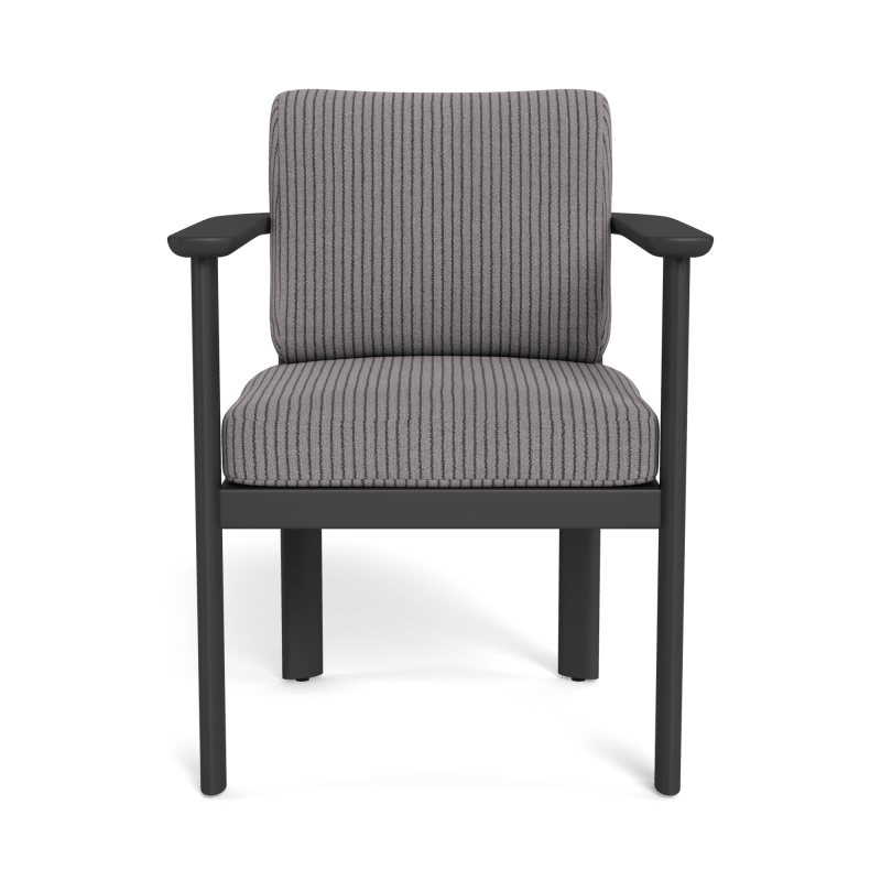 Newport Aluminum Barrel Dining Chair
