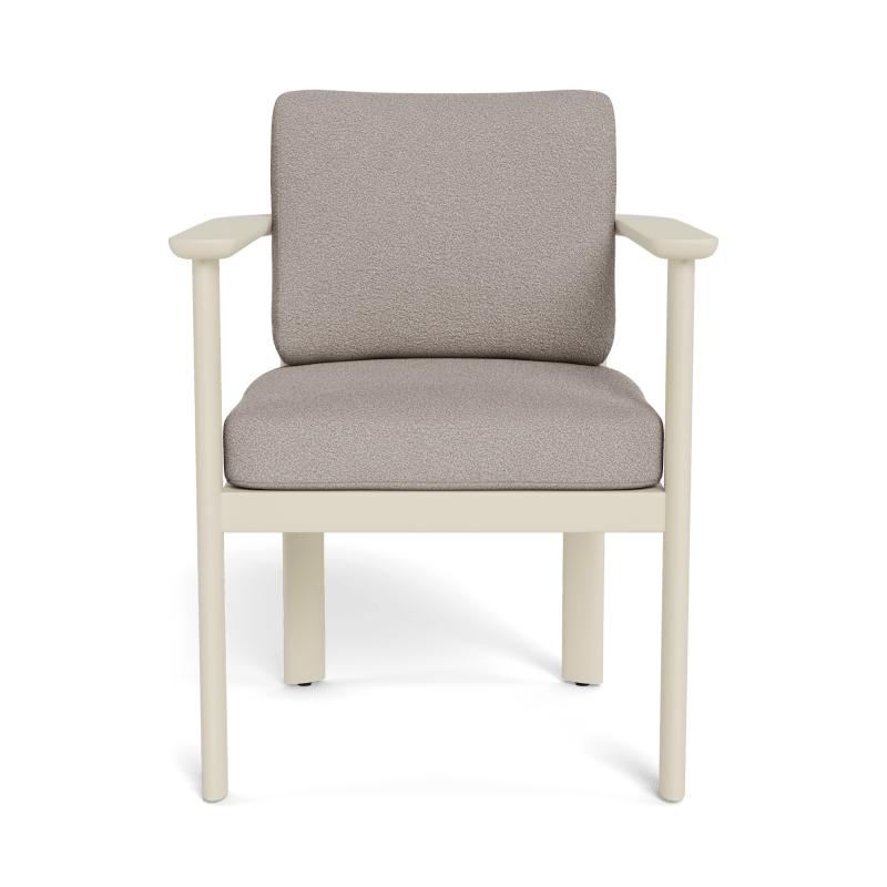Newport Aluminum Barrel Dining Chair