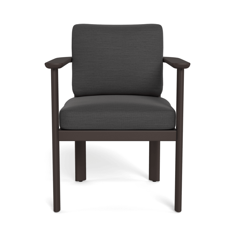 Newport Aluminum Barrel Dining Chair