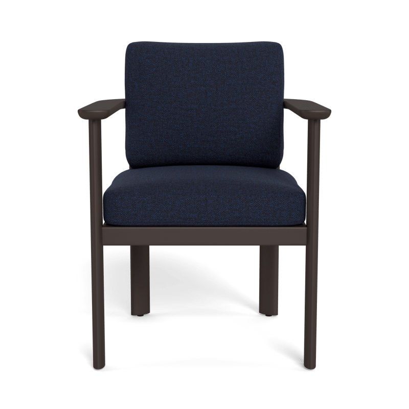 Newport Aluminum Barrel Dining Chair