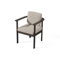 Newport Aluminum Barrel Dining Chair