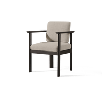 Newport Aluminum Barrel Dining Chair