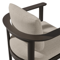 Newport Aluminum Barrel Dining Chair