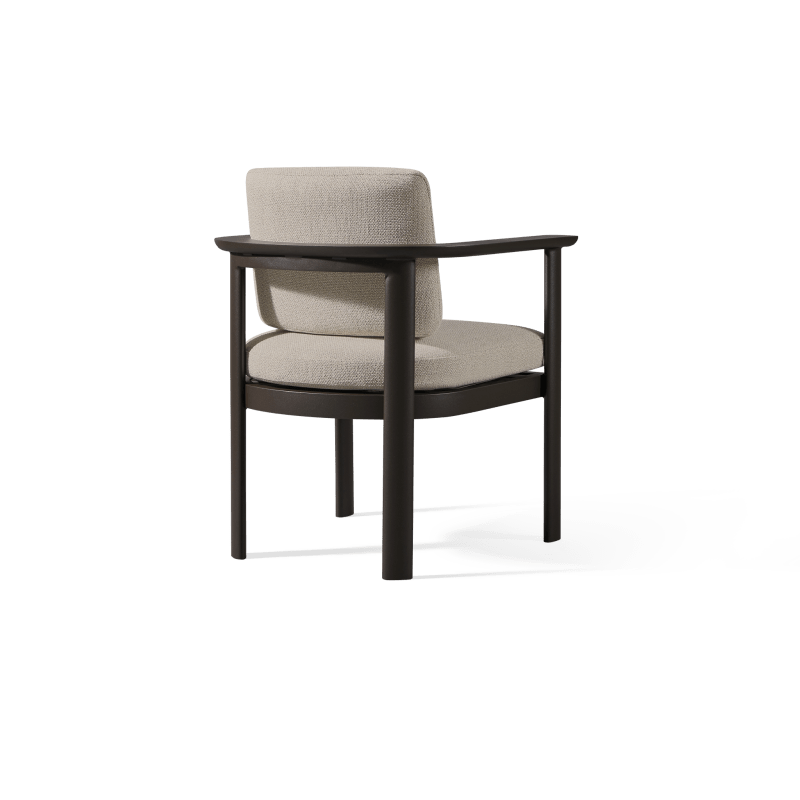 Newport Aluminum Barrel Dining Chair