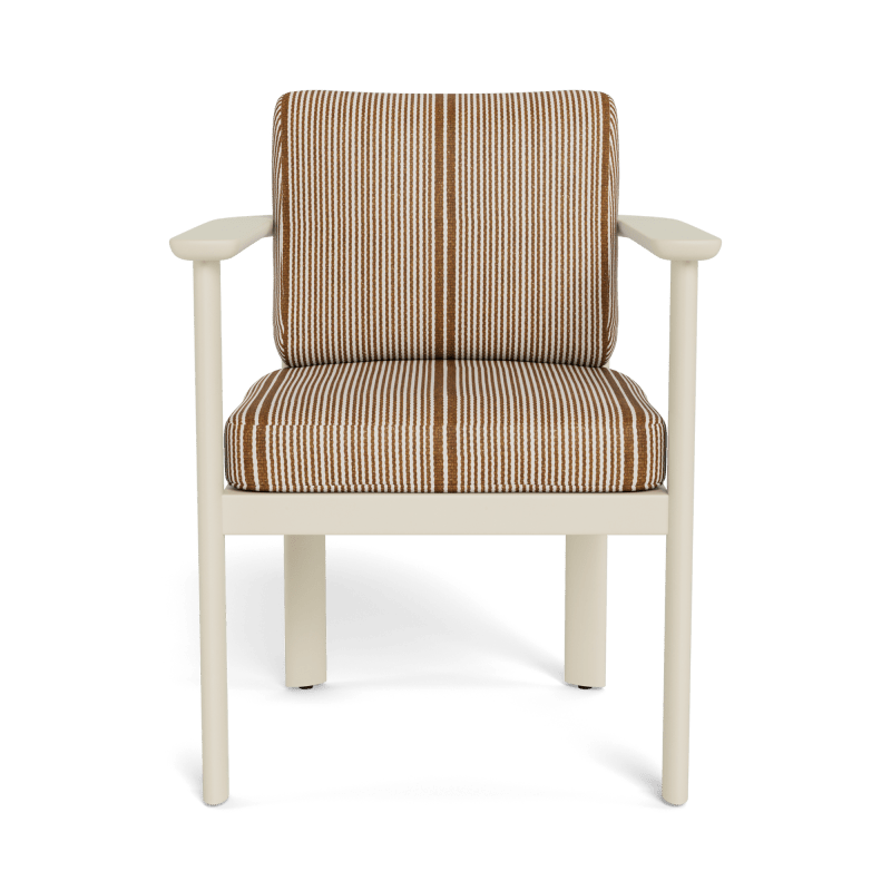 Newport Aluminum Barrel Dining Chair