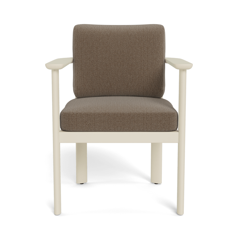 Newport Aluminum Barrel Dining Chair