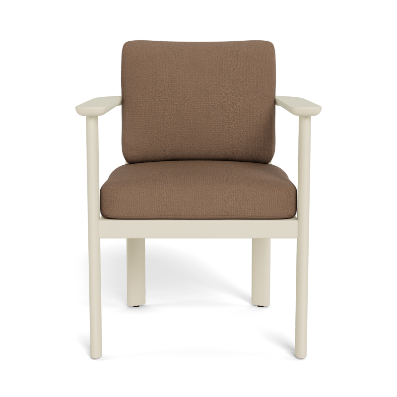 Newport Aluminum Barrel Dining Chair