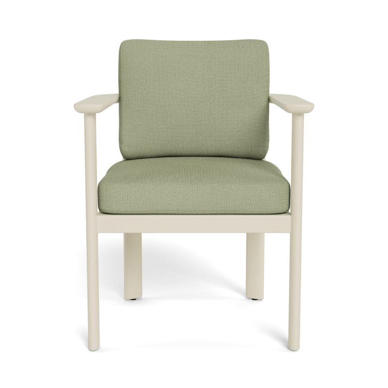Newport Aluminum Barrel Dining Chair