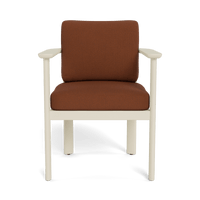 Newport Aluminum Barrel Dining Chair