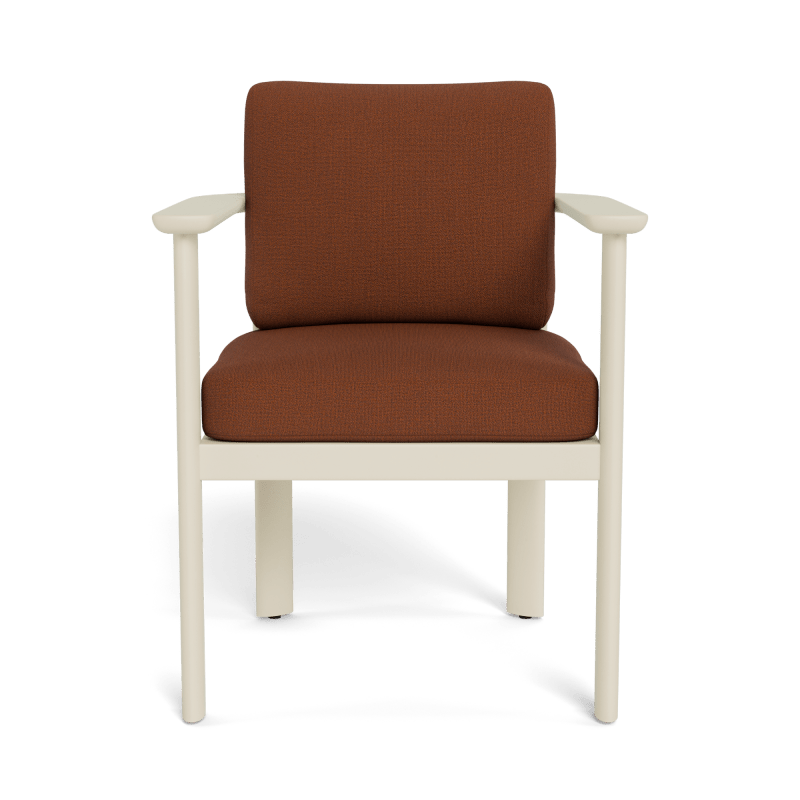 Newport Aluminum Barrel Dining Chair