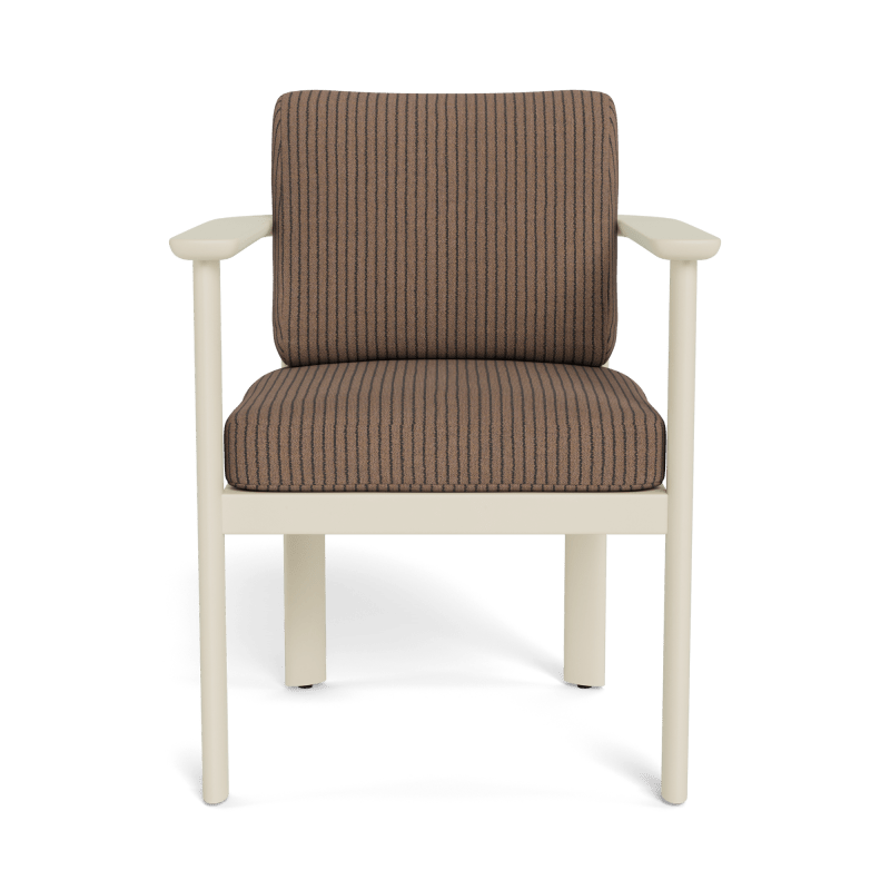 Newport Aluminum Barrel Dining Chair