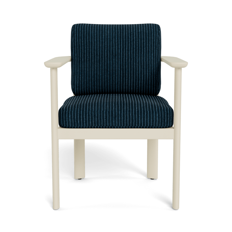 Newport Aluminum Barrel Dining Chair