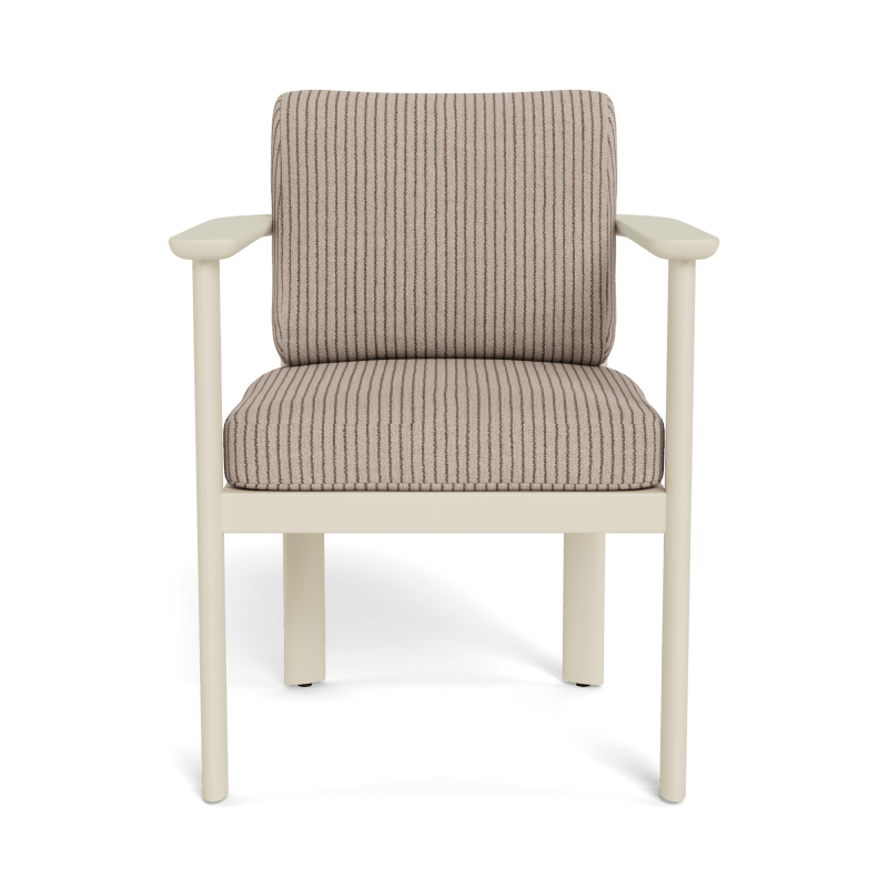 Newport Aluminum Barrel Dining Chair