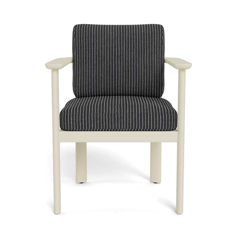 Newport Aluminum Barrel Dining Chair