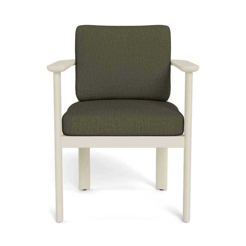 Newport Aluminum Barrel Dining Chair