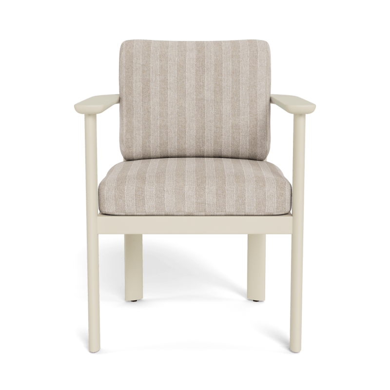 Newport Aluminum Barrel Dining Chair