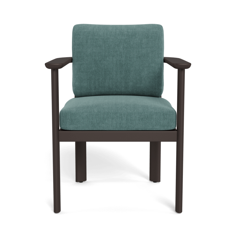 Newport Aluminum Barrel Dining Chair
