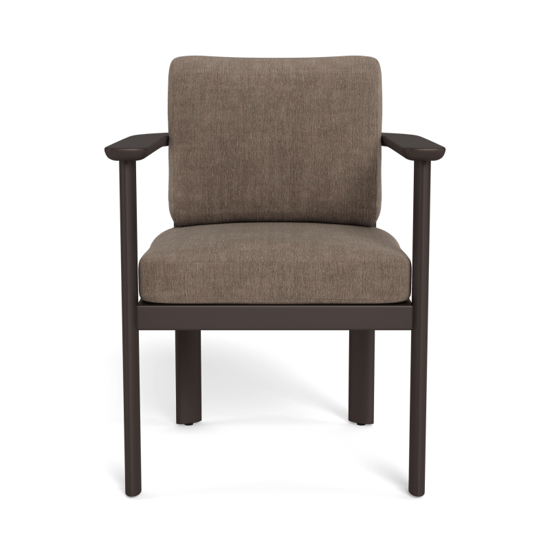 Newport Aluminum Barrel Dining Chair