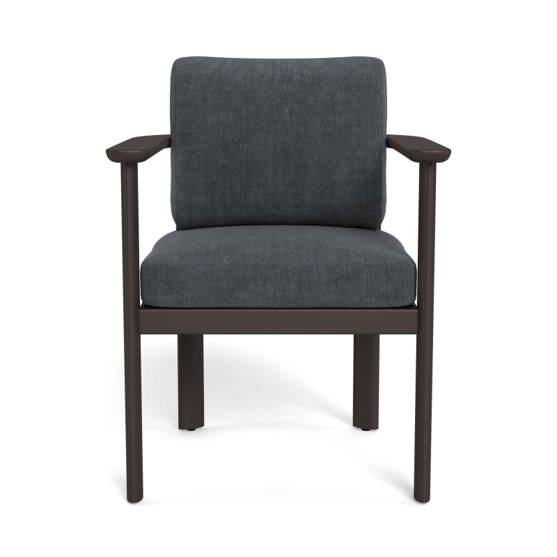 Newport Aluminum Barrel Dining Chair