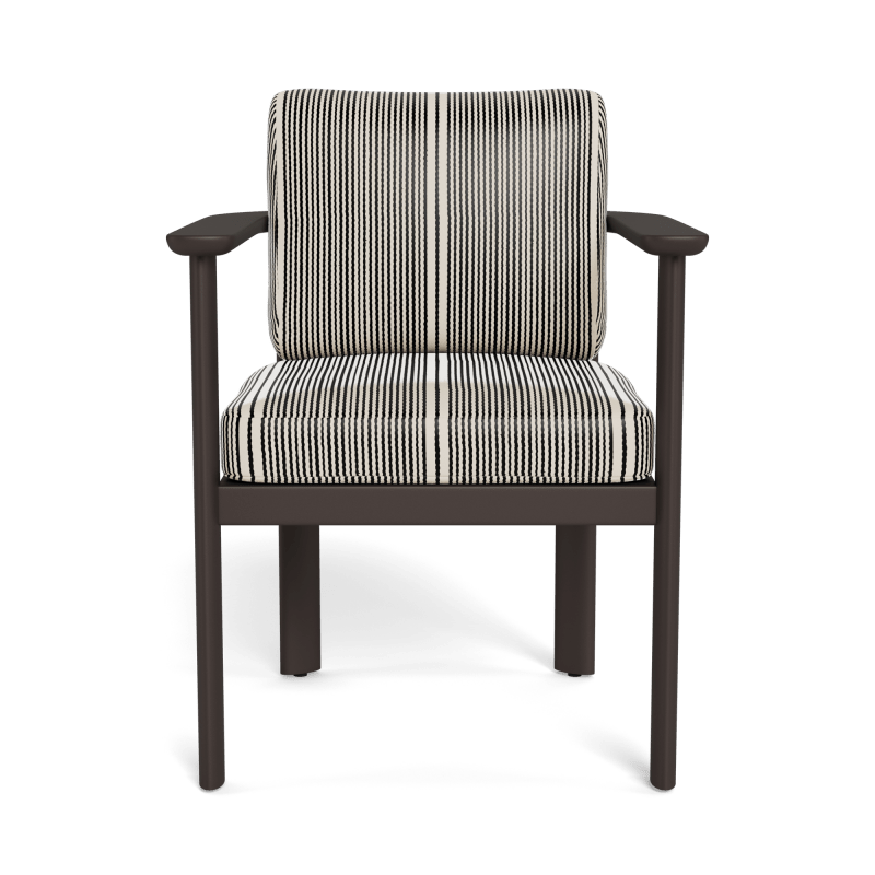 Newport Aluminum Barrel Dining Chair