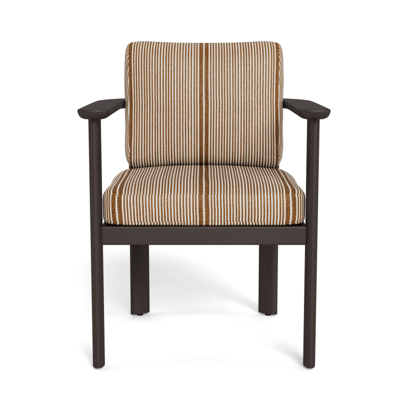 Newport Aluminum Barrel Dining Chair