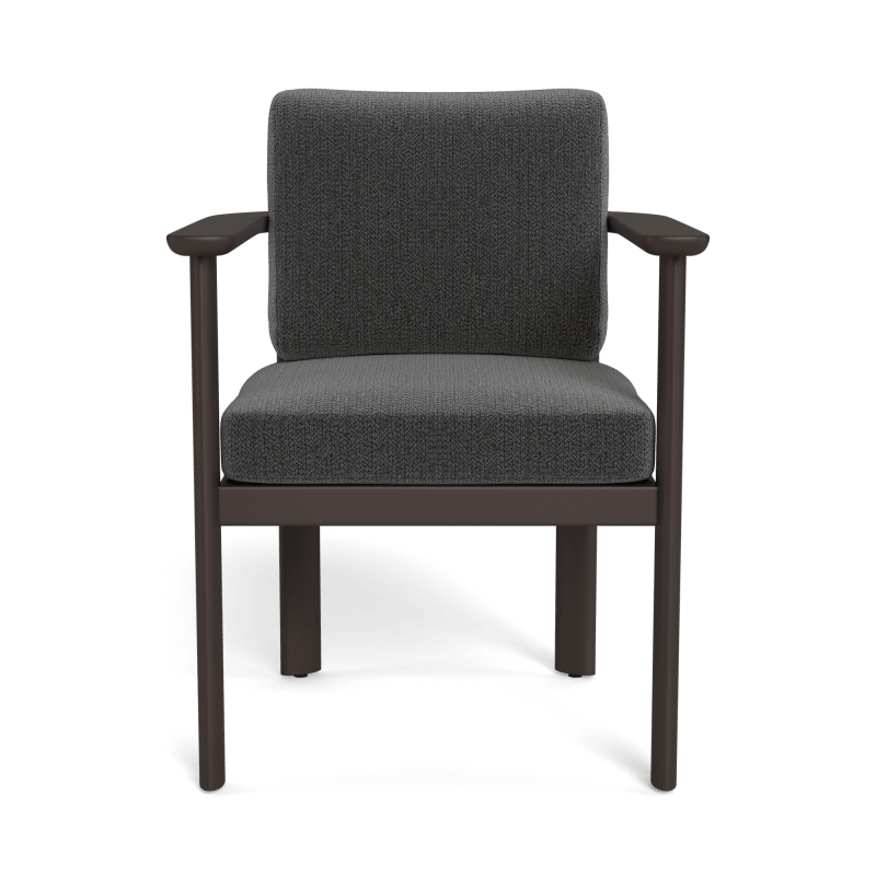 Newport Aluminum Barrel Dining Chair