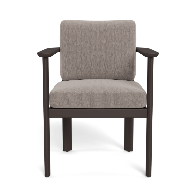 Newport Aluminum Barrel Dining Chair