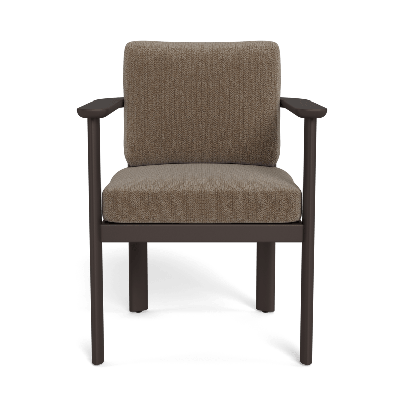 Newport Aluminum Barrel Dining Chair