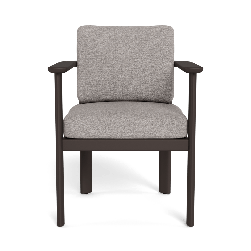Newport Aluminum Barrel Dining Chair