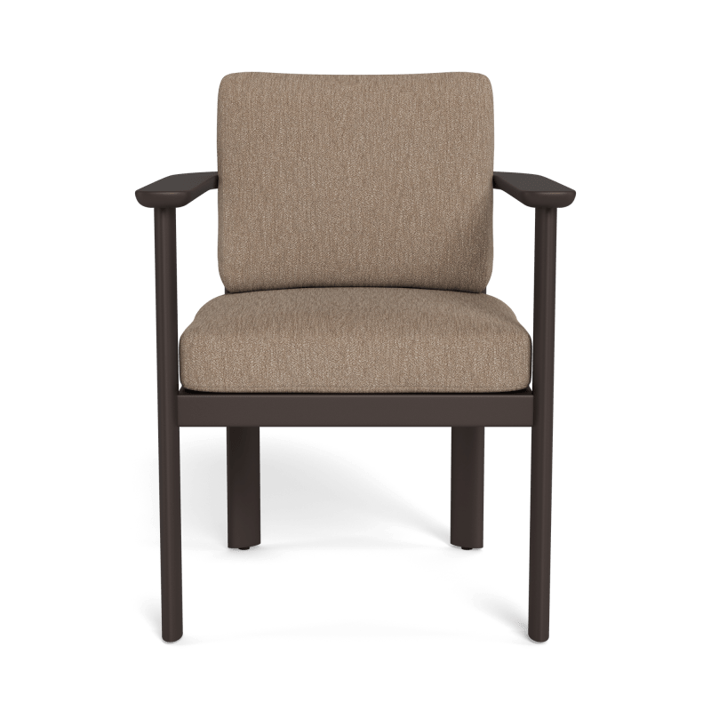 Newport Aluminum Barrel Dining Chair