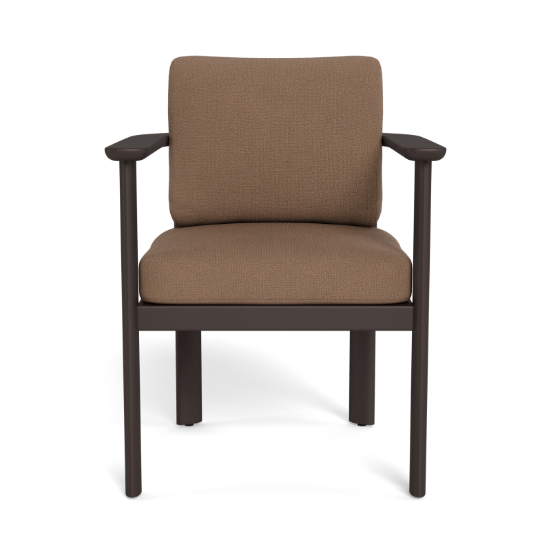 Newport Aluminum Barrel Dining Chair