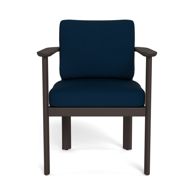 Newport Aluminum Barrel Dining Chair