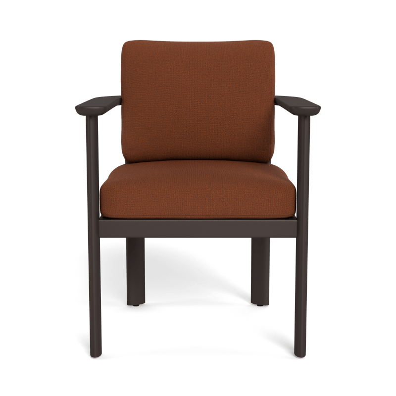 Newport Aluminum Barrel Dining Chair