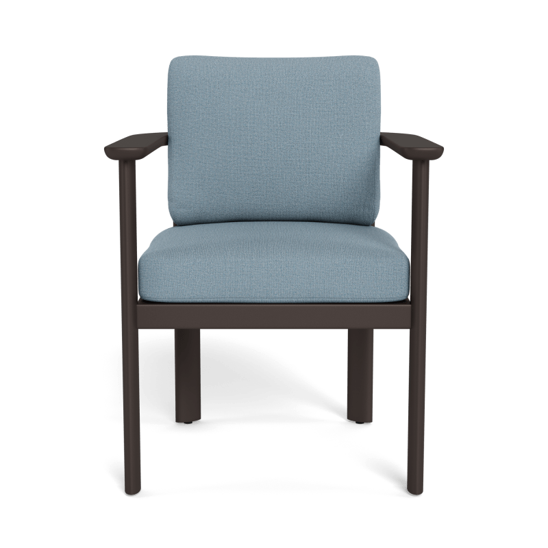 Newport Aluminum Barrel Dining Chair