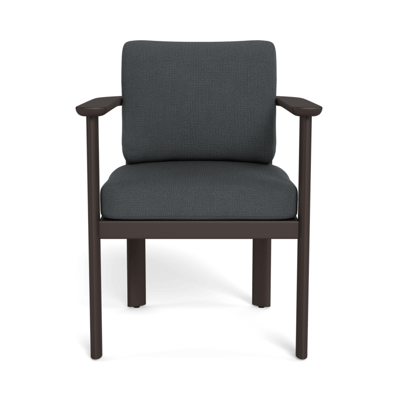 Newport Aluminum Barrel Dining Chair