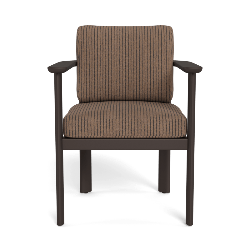 Newport Aluminum Barrel Dining Chair