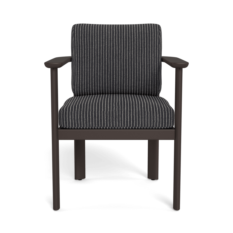 Newport Aluminum Barrel Dining Chair