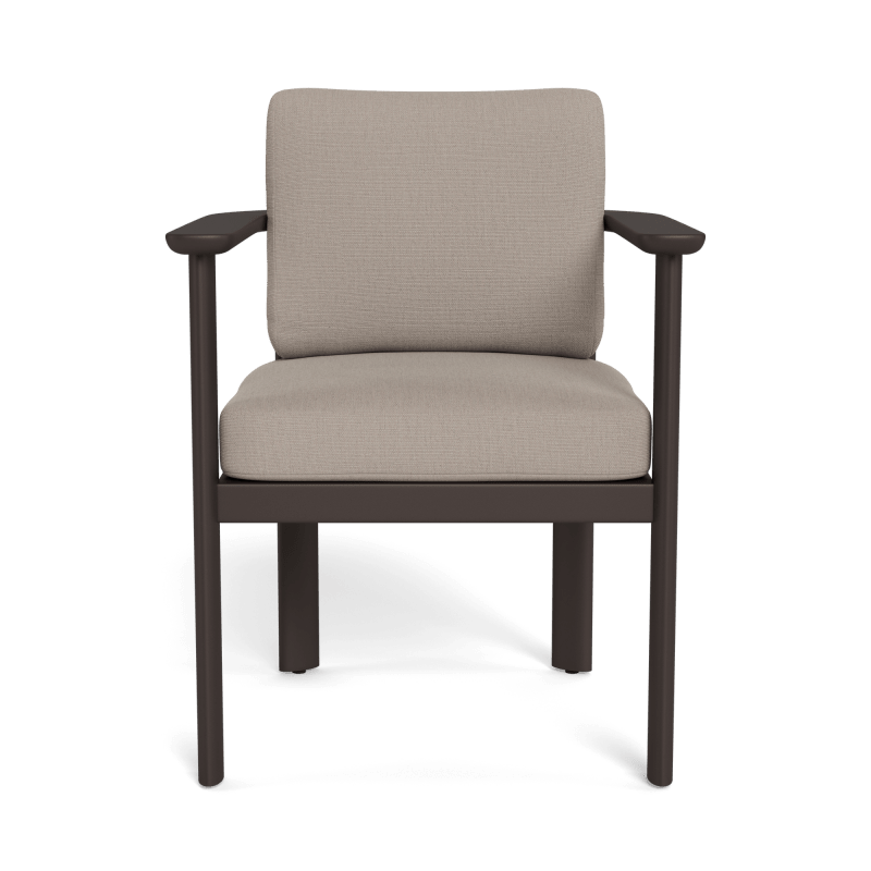 Newport Aluminum Barrel Dining Chair