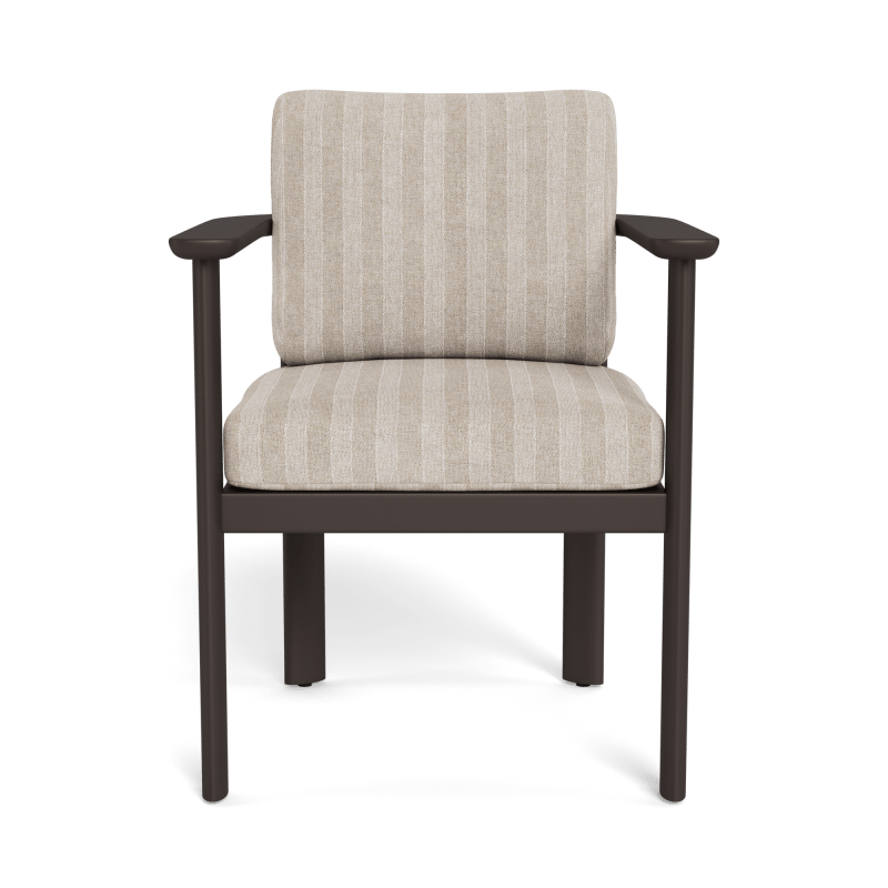 Newport Aluminum Barrel Dining Chair