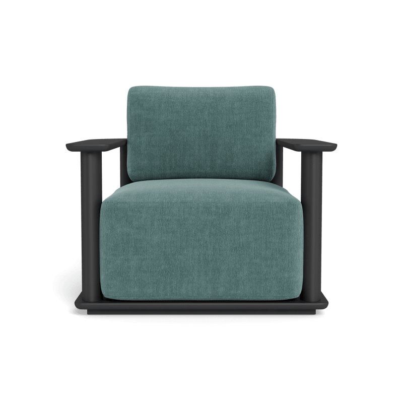 Newport Aluminum Barrel Lounge Chair