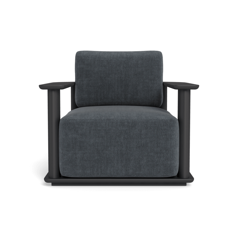 Newport Aluminum Barrel Lounge Chair