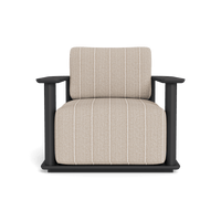 Newport Aluminum Barrel Lounge Chair