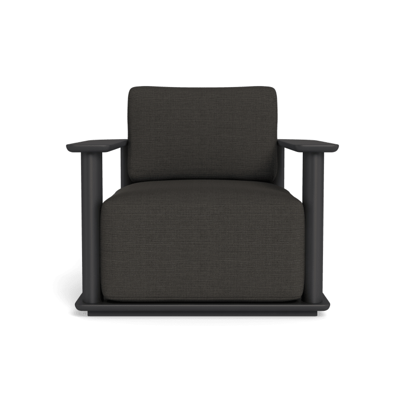Newport Aluminum Barrel Lounge Chair