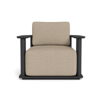 Newport Aluminum Barrel Lounge Chair