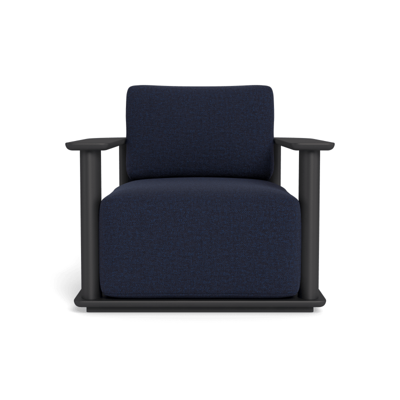 Newport Aluminum Barrel Lounge Chair