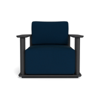 Newport Aluminum Barrel Lounge Chair