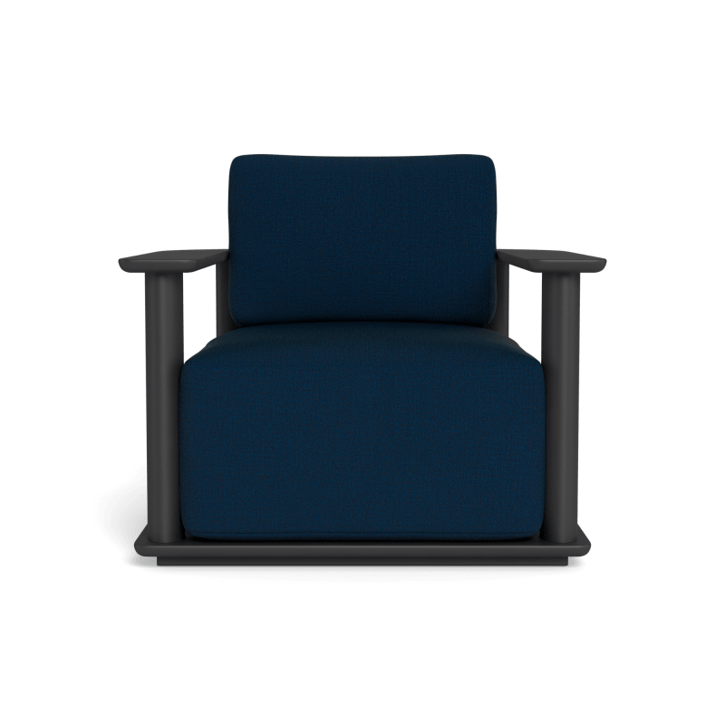 Newport Aluminum Barrel Lounge Chair