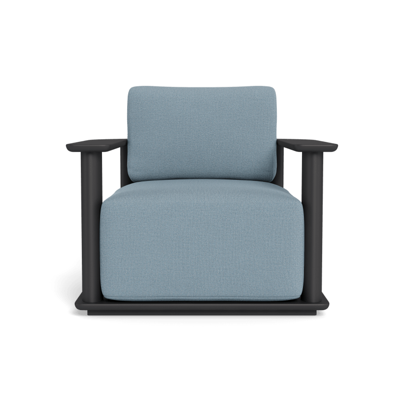Newport Aluminum Barrel Lounge Chair