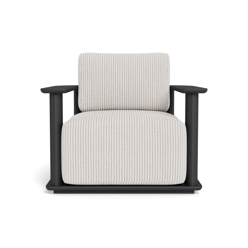 Newport Aluminum Barrel Lounge Chair